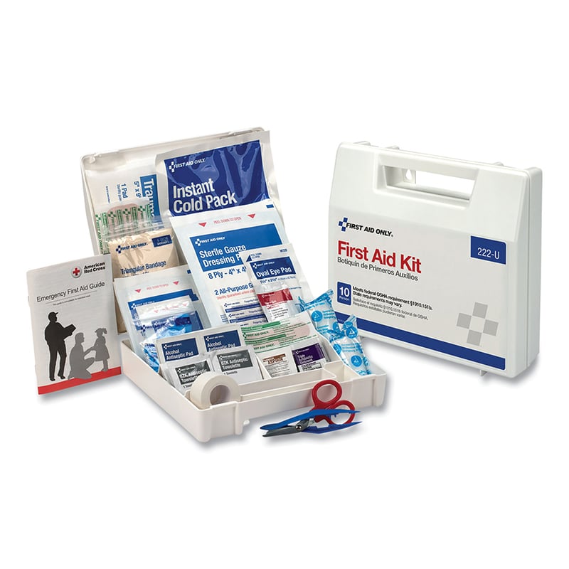 Protection First Aid 10 Person OSHA Bulk First Aid Kit Plastic Case | Capital Tool & Safety ...