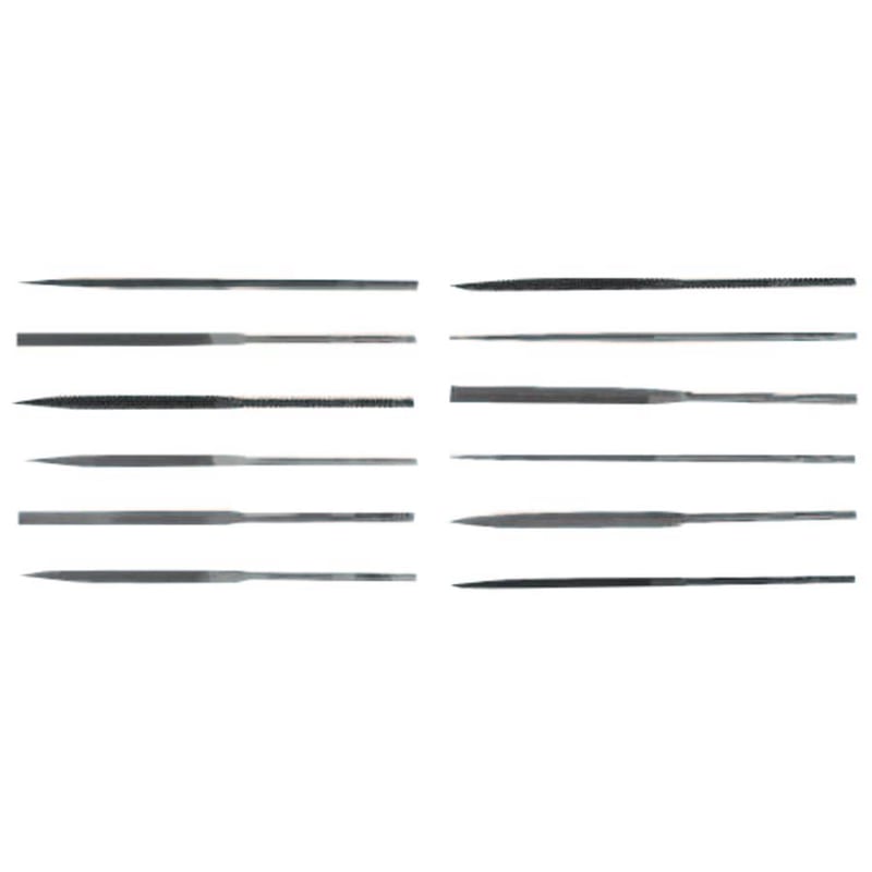 Swiss Pattern Thin Rectangular Needle File, 6-1/4 in, 0 Cut | Capital ...